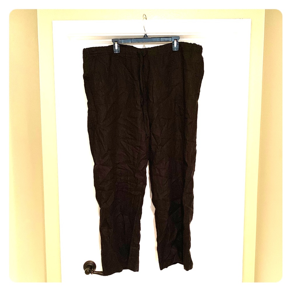 Plus Size NWT Wide Legged Linen Pants